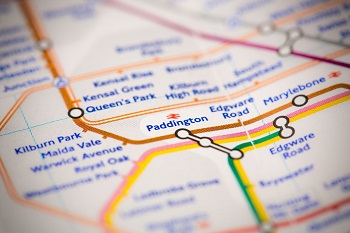 Queen's Park tube map